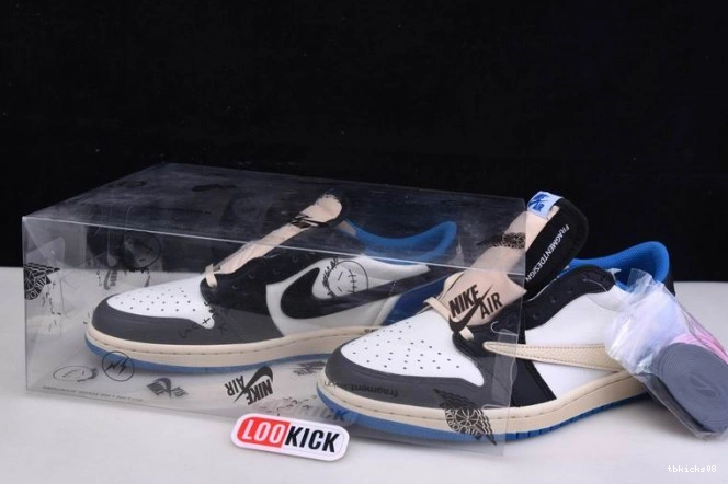 Reps TBkick x Jordan Retro Design Fragment Low 1 DM7866-140 x Travis Scott Air 0822